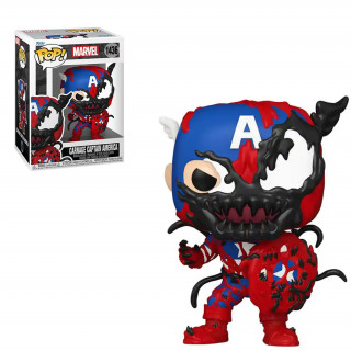 Funko Pop! #1436 Marvel: Carnageized - Carnage Captain America Vinyl Figura Merch