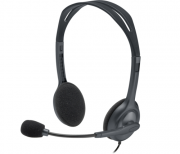 Logitech H111 stereo microphone headset /981-000594/ 