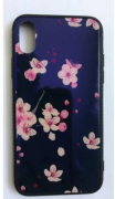 BH663 mobile case BLU-RAY glass Full Pink Flower Samsung J3 2017 