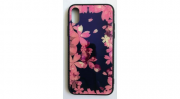 BH709 mobile case BLU-RAY glass Full Rose Flower Samsung A8 