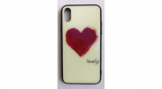 BH683 mobile case BLU-RAY glass Heart Samsung J3 2017 