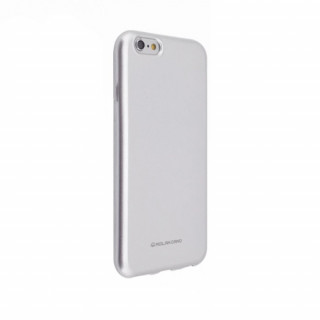 Hana Pearl silicone back cover, Galaxy J4+, silver Mobile