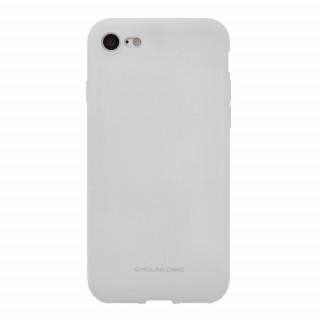 Hana SF matt silicone back cover, Huawei Smart 2019, LightGray Mobile