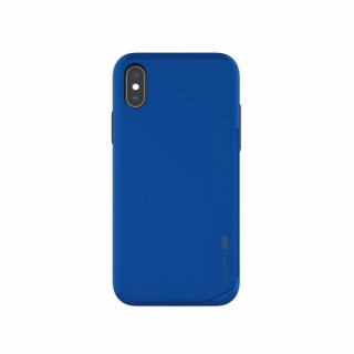 Hana Wing plastic  back cover, with card holder, Gal. S9+, Blue Mobile