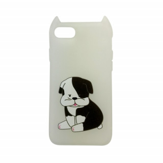 Hana Pop silicone back cover, iPhone 8/7, Dog Mobile