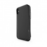 Hana Wing plastic  back cover,with card holder, iPhone 8, Black 