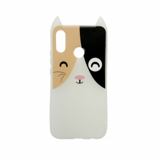 Hana Pop silicone back cover, Huawei P20 Lite, Spotted kitten Mobile