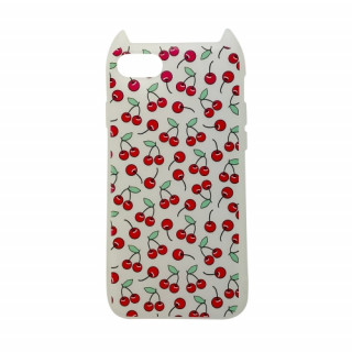 Hana Pop silicone back cover, iPhone 8/7, Fruit Mobile