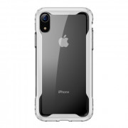 Baseus Armor silicone back cover, iPhone XR, White 