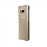 Samsung Galaxy S8 clear cover case, Gold 