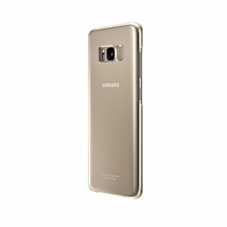 Samsung Galaxy S8 clear cover case, Gold Mobile