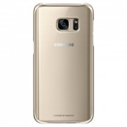 Samsung Galaxy S7 translucent back cover, Gold 