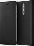 Nokia book cover leather case, Black 