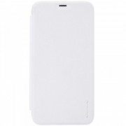 Nillkin Sparkle iPhone XS flip case, White 