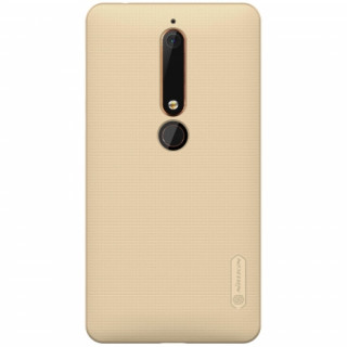 Nillkin Super Frosted Nokia 6.1 back cover, Gold Mobile