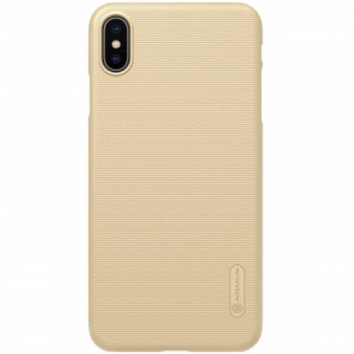 Nillkin Super Frosted iPhone XS Max back cover, Gold Mobile