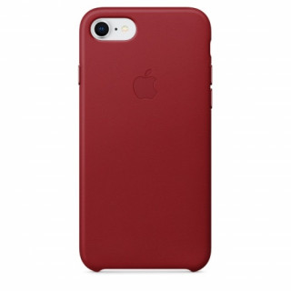 Apple iPhone - leather back cover, Red Mobile