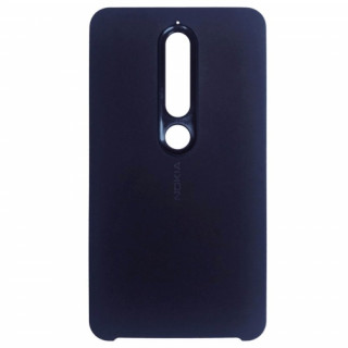 Nokia 6.1 impact resistant plastic  back cover, Blue Mobile