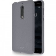 AZURI plastic  back cover  -Gray Nokia 5 