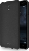 AZURI plastic  back cover  -Black Nokia 3 