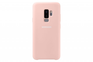 Samsung Galaxy S9 silicone protective phone case, Pink Mobile