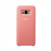 Samsung Galaxy S8 silicone protective phone case, Pink 