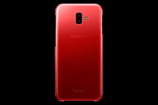 Samsung Galaxy J6+ (2018) back cover, Red Mobile