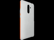 Nokia Plus impact resistant plastic  back cover, Gray/orange 