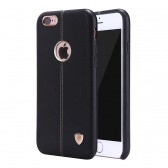 Nillkin Englon Protective leather back cover iPhone case, Black Mobile