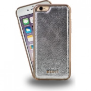 Azuri Stylish back cover Absolute silver Apple iPhone 6-6S 