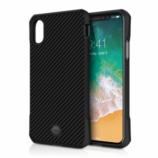 ITSKINS ATOM DLX. Apple iPhone impact resistant case- m, Black Mobile