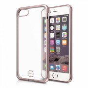 ITSKINS ART GEL.Apple iPhone /8  impact resistant case-1 m, Rose Gold 