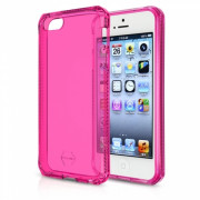 ITSKINS SPECTRUM. Apple iPhone 5S 5 impact resistant case- m, pink 