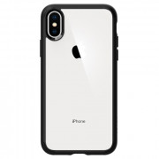 Spigen Ultra Hybrid back cover, iPhone XS, Black 