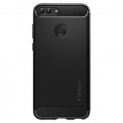 Spigen Rugged Armor back cover, Huawei Smart, Black 