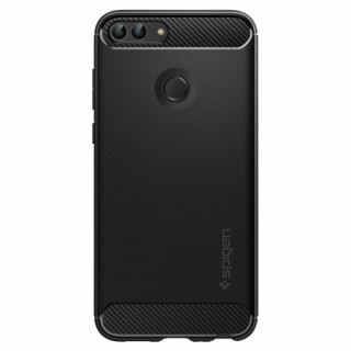 Spigen Rugged Armor back cover, Huawei Smart, Black Mobile