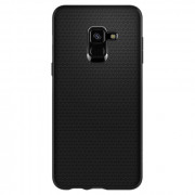 Spigen liquid  Crystal back cover,Galaxy A8 (2018), Black 