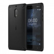 Nokia impact resistant plastic  back cover, Black 