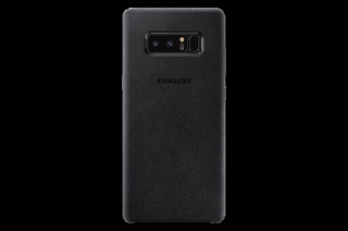 Samsung Galaxy Note alcantara back cover, Black Mobile