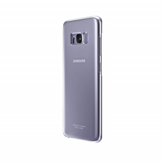 Samsung Galaxy S8 plus clear cover case, Purple Mobile