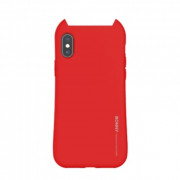 Hana Bonny silicone back cover, iPhone XS/X, Red 