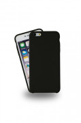 AZURI rubber back cover Black IPHONE PLUS-6S PLUS 