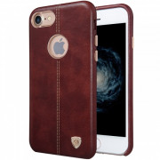 Nillkin Englon protective leather back cover iPhone 8, Brown 