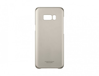 Samsung Galaxy S8 plus  clear cover case, Gold Mobile