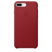 Apple iPhone Plus 7 Plus leather back cover, Red 