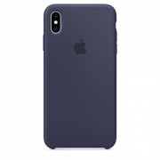 Apple iPhone XS Max silicone back cover, Blue 