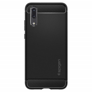 Spigen Rugged Armor back cover, Huawei P20, Black Mobile