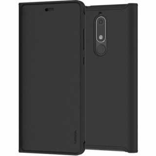 Nokia 5.1 flip cover case, Black Mobile