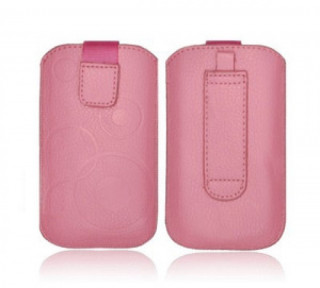 Dreim iPhone SE-5S-5 leather case, pink Mobile