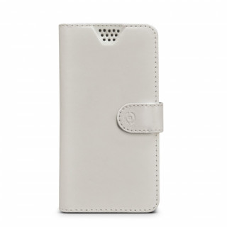 Celly Slide UP univ. 3.5"-4" flip case bor, White Mobile